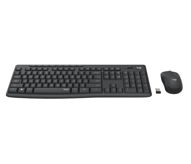 Logitech MK295 Silent Wireless grafitowy - 595519 - zdjęcie 3